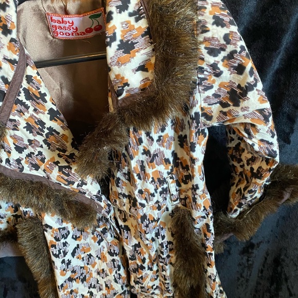 Baby gassy gooma leapard print with fur - Picture 3 of 6